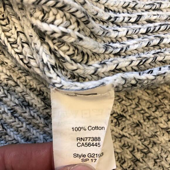 Madewell Womens Valley Sweater Dress Sz L Heather Gray Sleeveless Basic Casual - Picture 4 of 8